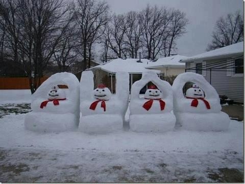 OHIO Snowmen